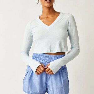 Free People Too Good Long Sleeve Layer - Size Medium/Large